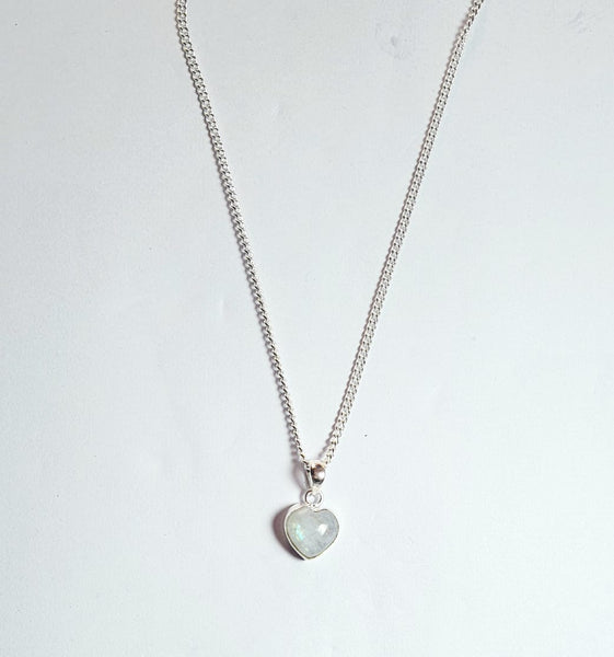 Heart ❤️  gemstone necklace