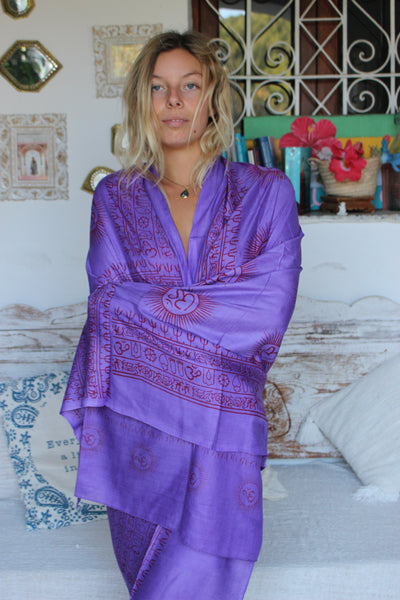 Om 🕉 big size Sarong - Pareo shawl