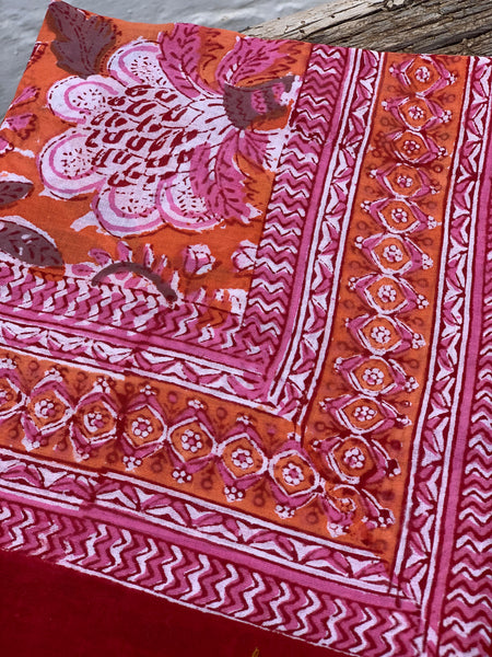 Sarong new collection amazing hand block printed cotton Pareos