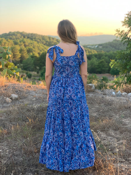 Lulu summer dress blue