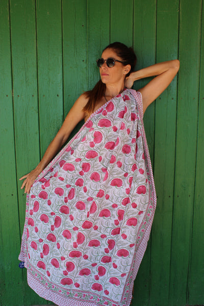 Sarong new collection amazing hand block printed cotton Pareos