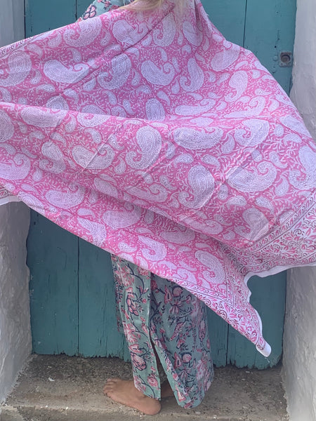 Sarong  , Pareo  , cotton shawl and beach wrap - new collection