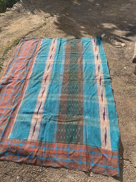 Antique Kantha blankets