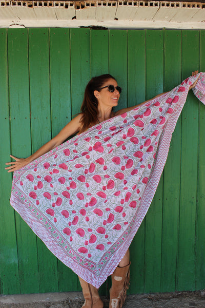 Sarong new collection amazing hand block printed cotton Pareos