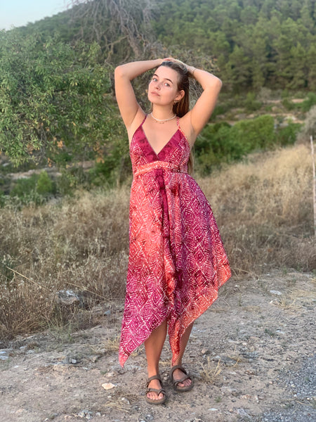 Beach dress silky Ibiza summer dress