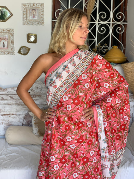 Sarong - Pareo , cotton shawl and beach wrap - new collection