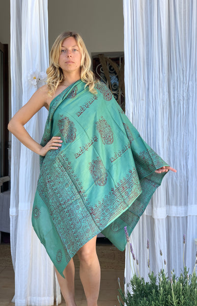 Om 🕉 big size Sarong - Pareo shawl