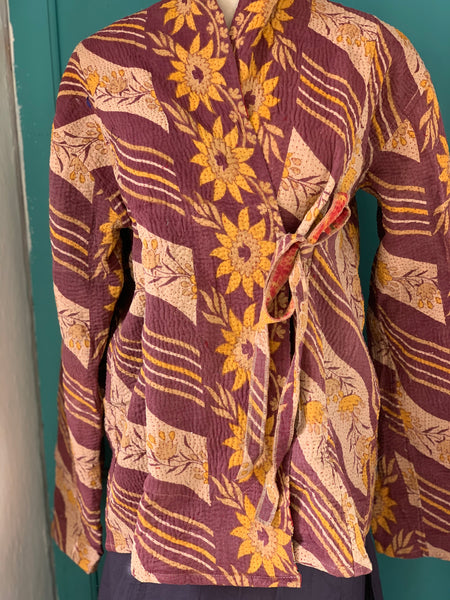 Kimono  Kantha textiles no 5 boho  jacket 🧥 no 11