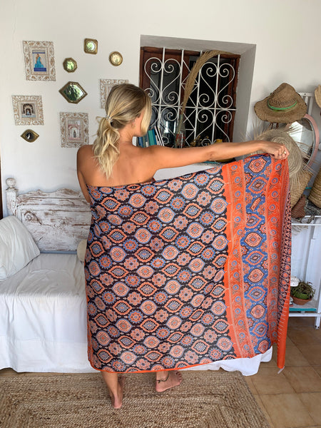 Sarong - Pareo , cotton shawl and beach wrap - new collection