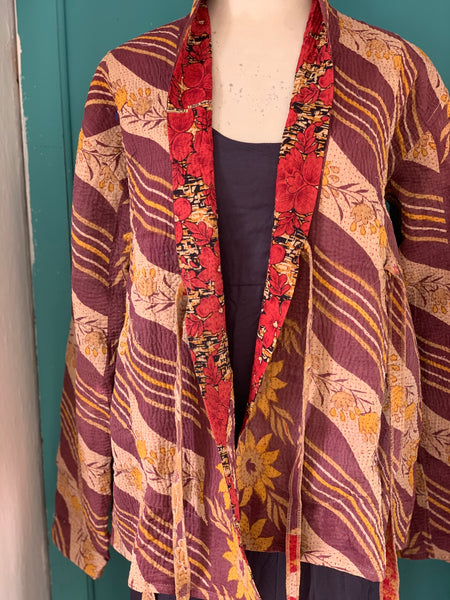 Kimono  Kantha textiles no 5 boho  jacket 🧥 no 11
