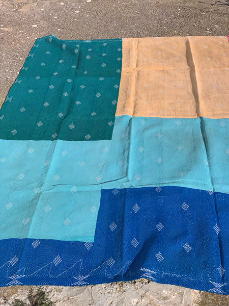 Antique Kantha blankets
