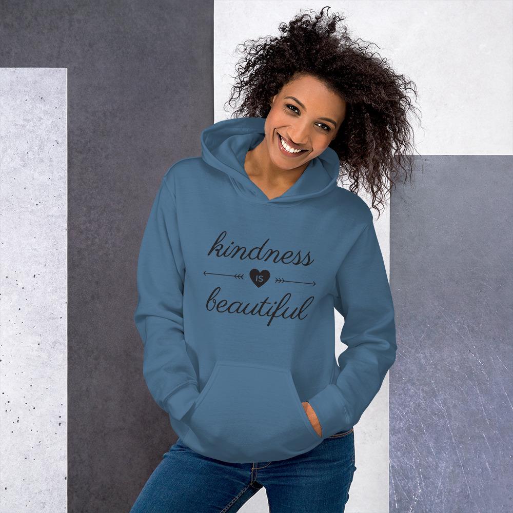 Blue on sale hoodie sweater