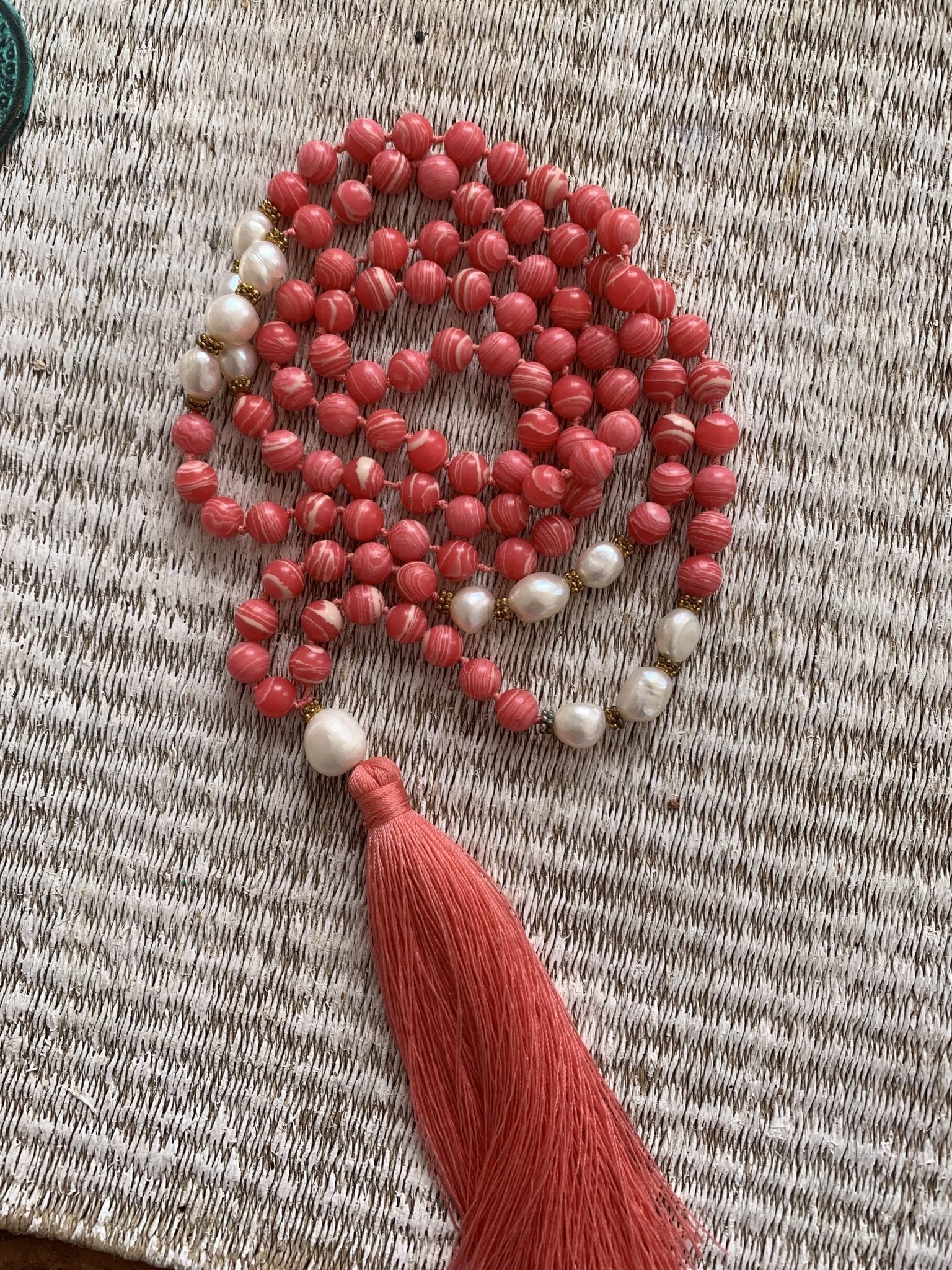 Rhodochrosite mala hot sale