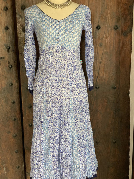 Sanganeer blockprint dream dress -  AUROBELLE  IBIZA