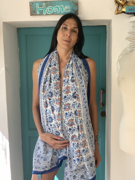 Sarong - pareó beach life must have and most loved -  AUROBELLE  IBIZA