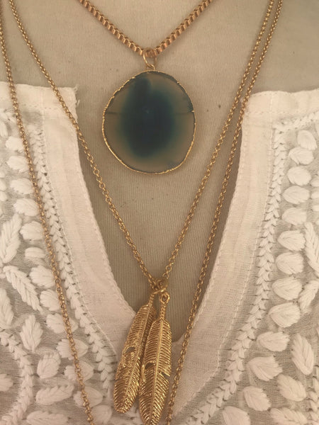 Sea shell ibiza dream necklace -  AUROBELLE  IBIZA