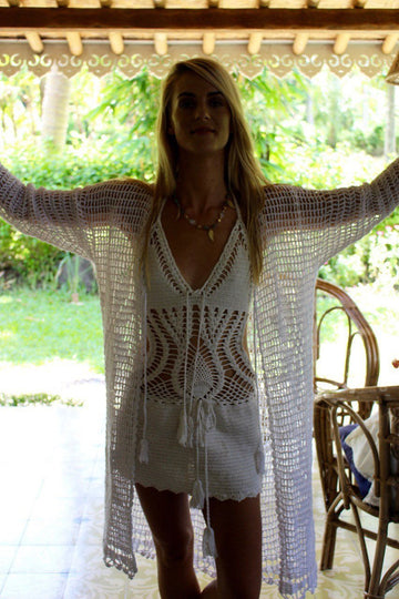 MONOKINI , sexy Ibiza beachwear , hand made crochet boho clothing –  AUROBELLE IBIZA