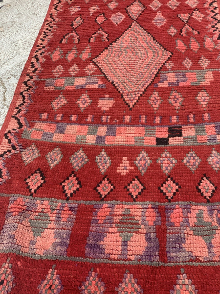 Vintage Berber Morocco carpet rugs abstract design.  9 -  AUROBELLE  IBIZA