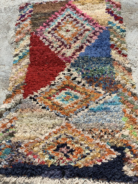 Vintage Berber Morroco carpet rugs abstract design.  5 -  AUROBELLE  IBIZA