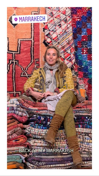 Vintage Berber Morroco carpet rugs abstract design.  5 -  AUROBELLE  IBIZA