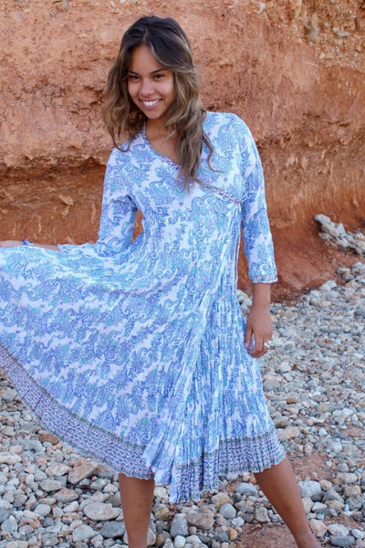Wrap dress -  AUROBELLE  IBIZA